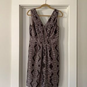Animal print dress. Size 8.